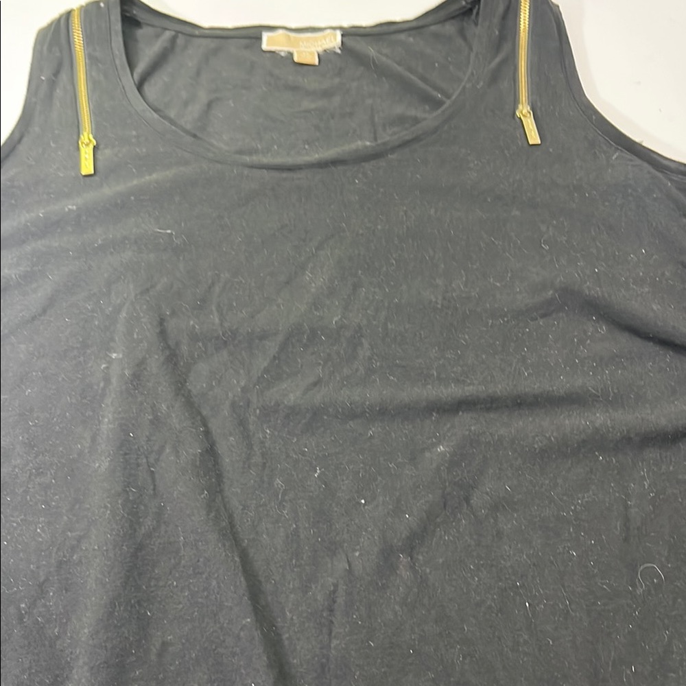 Michael Kors Black Sleeveless Top - Picture 4 of 16